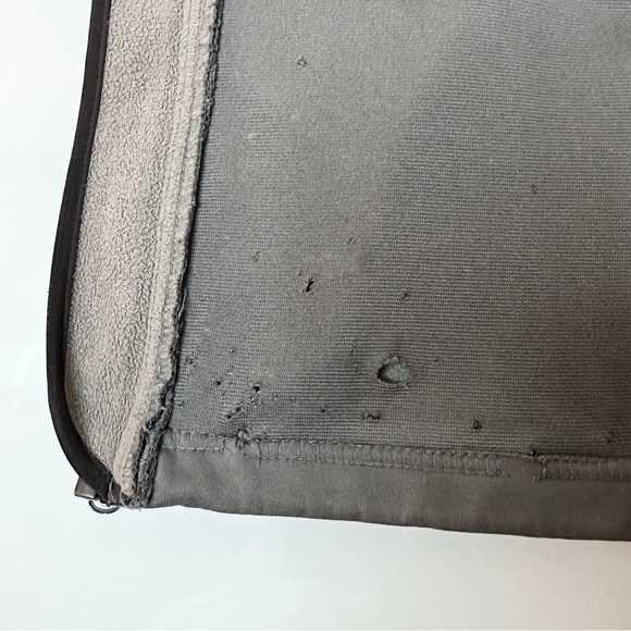 Habit Men’s Camo Zip Jacket L Gray Tan Fleece Lined - Picture 8 of 11